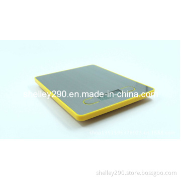 5kg Digital Kitchen Scale with Ultra Thin Body and Shinny Color